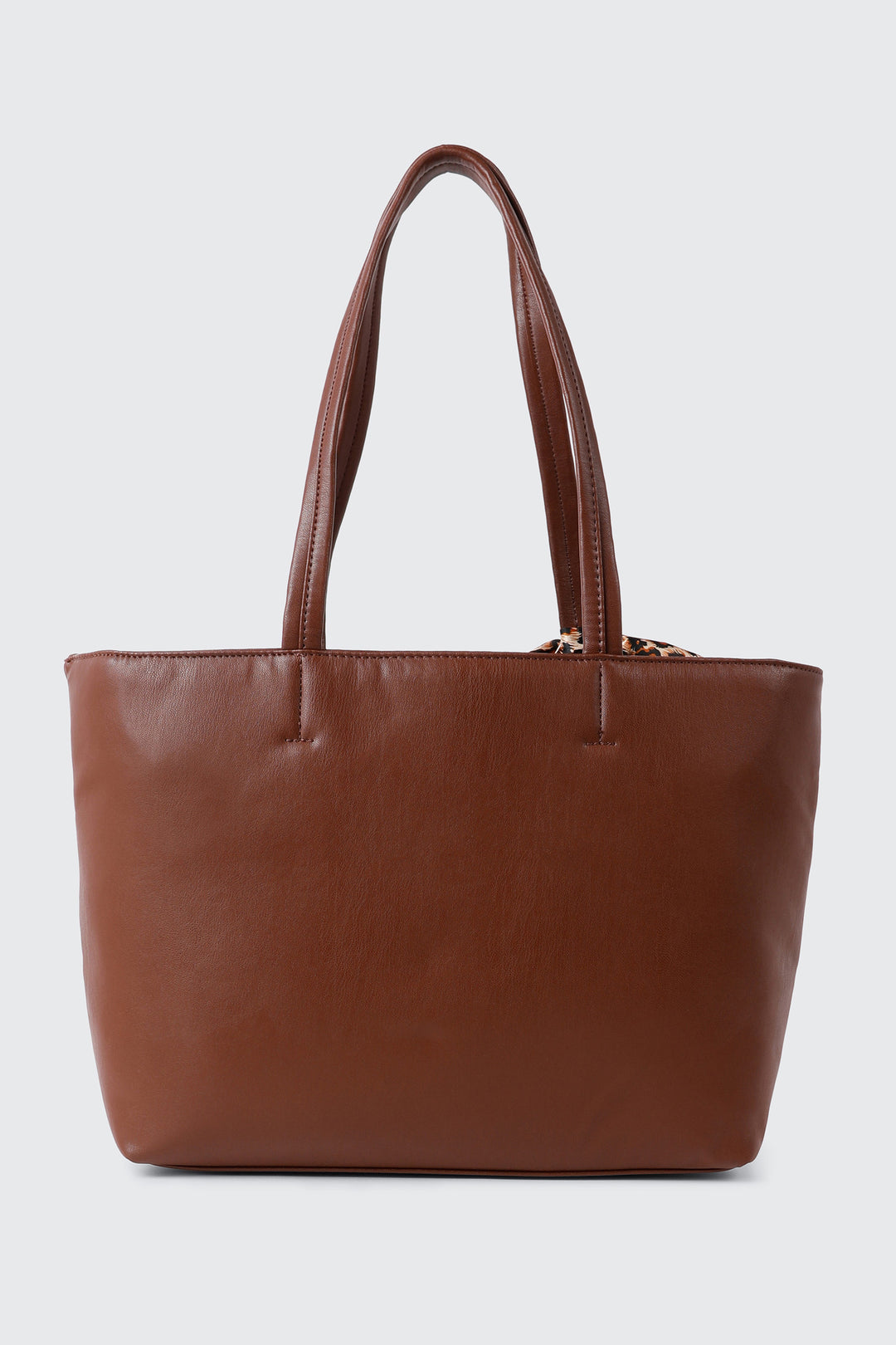 Large Tote Bag with Scarf & Tassel