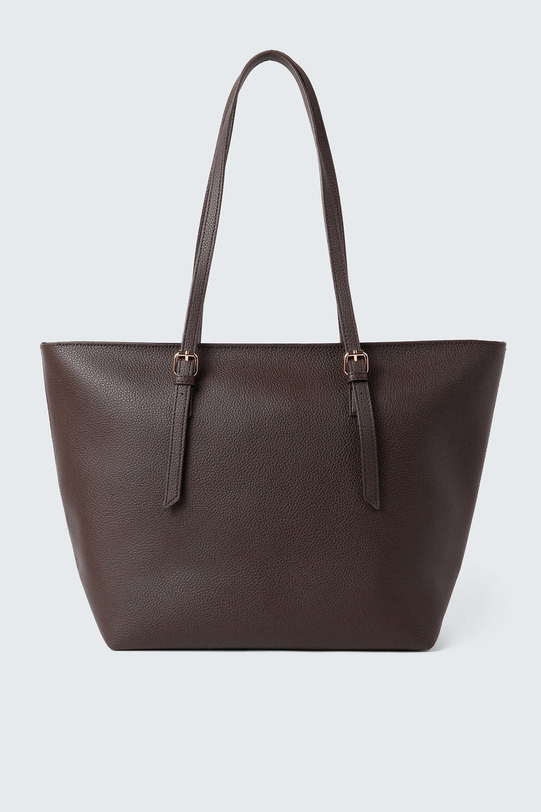 Faux Leather Pebbled Tote Bag