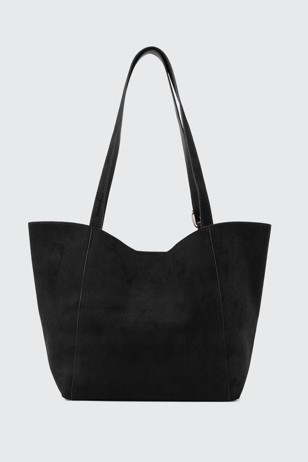 Faux Suede Tote