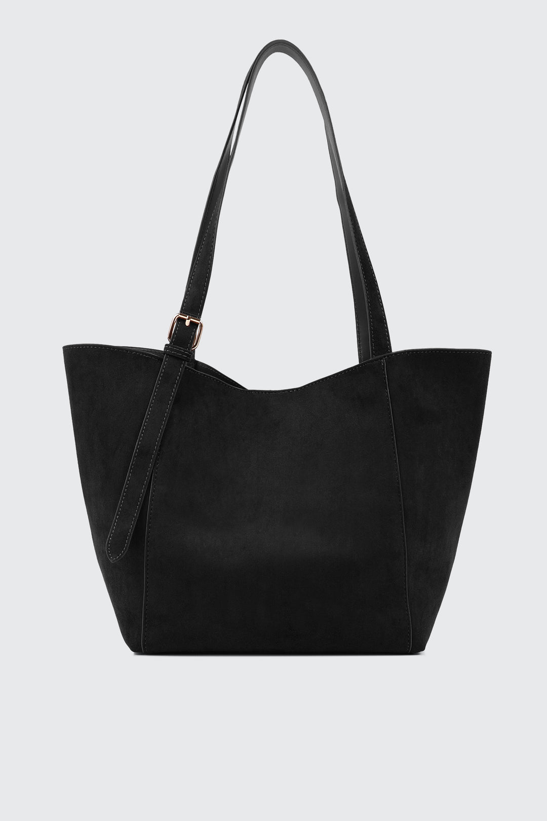 Faux Suede Tote