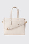 Pebbled Faux Leather Small Tote