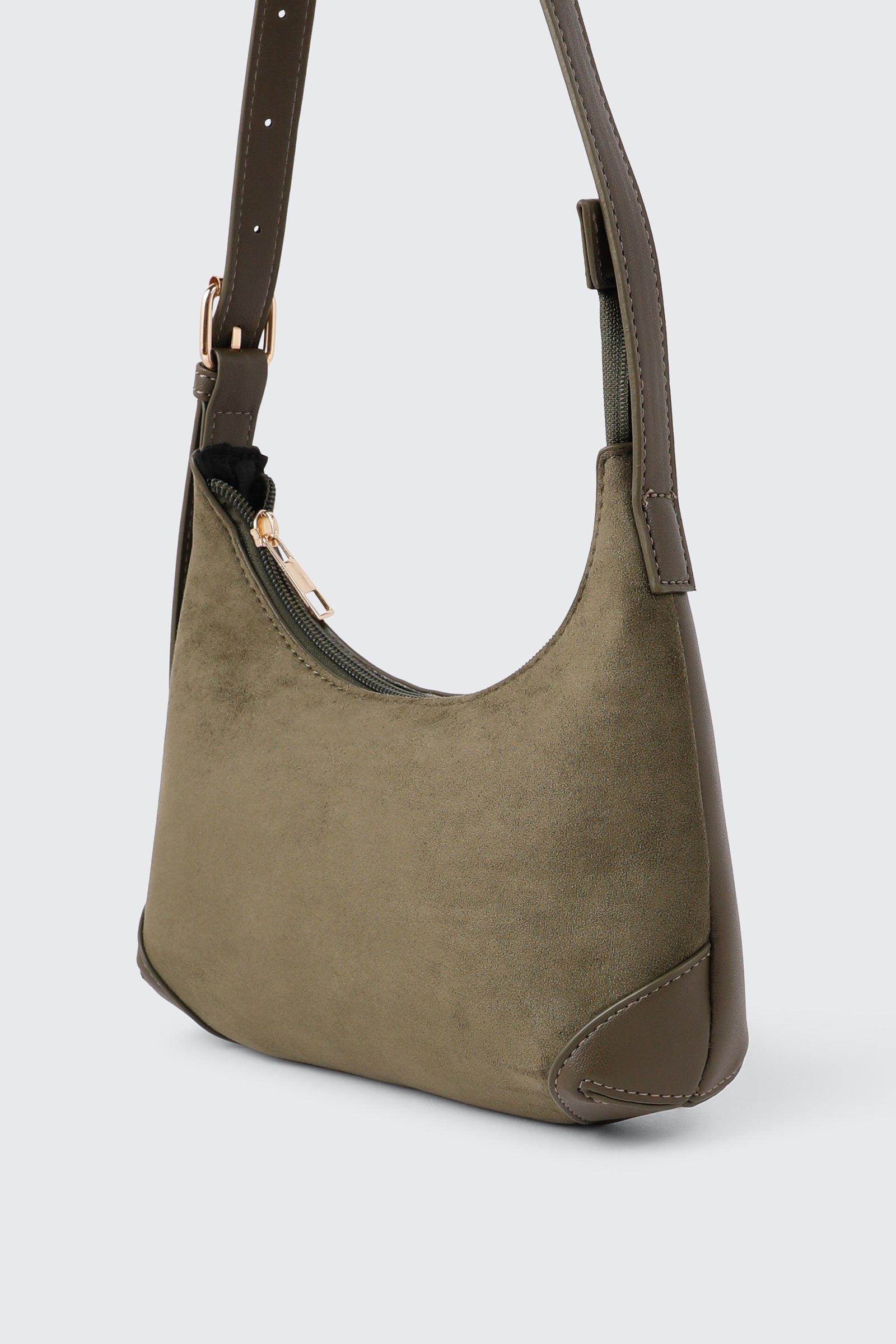 Faux Suede Shoulder Bag | Ardene