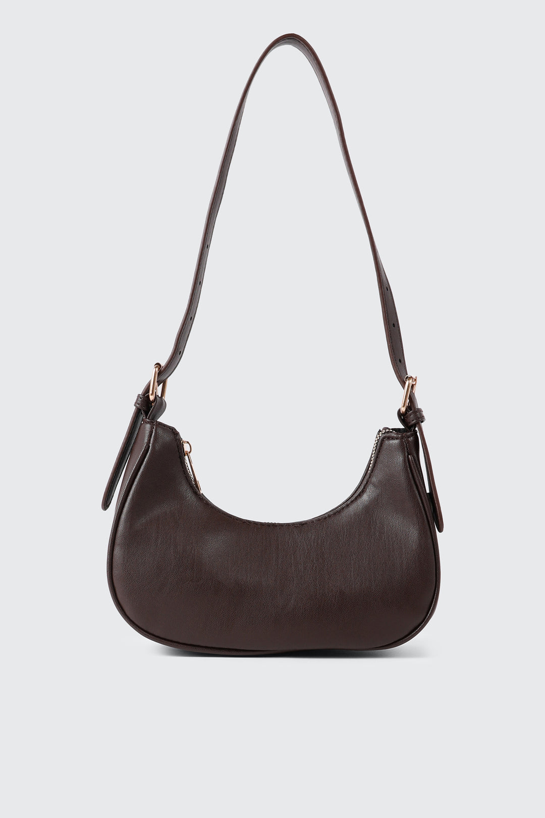 Faux Leather Shoulder Bag
