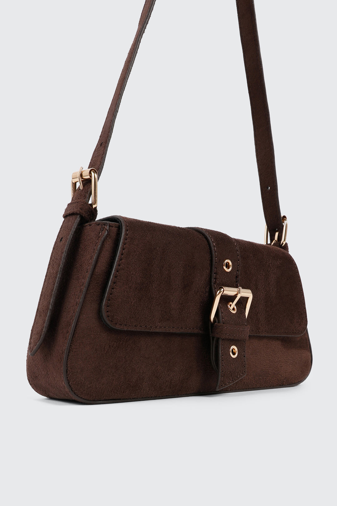 Suede Shoulder Bag