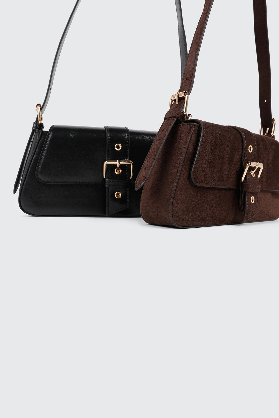 Suede Shoulder Bag