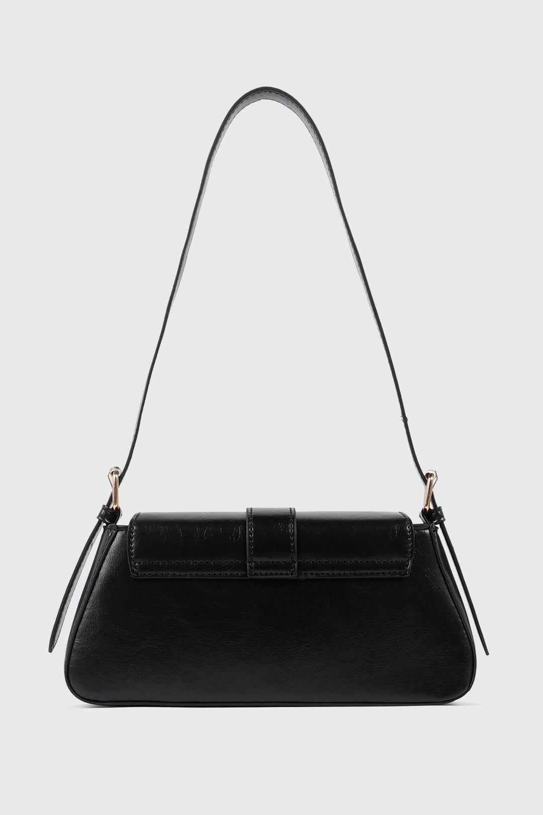 Faux Leather Shoulder Bag