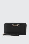 Textured Zip Wallet