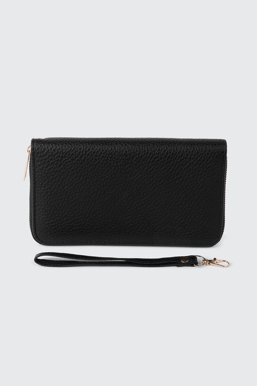 Pebbled Zip Wallet