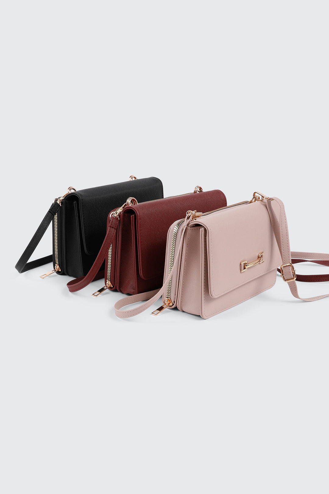 Textured Crossbody Bag