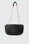 Smooth Faux Leather Crossbody Bag