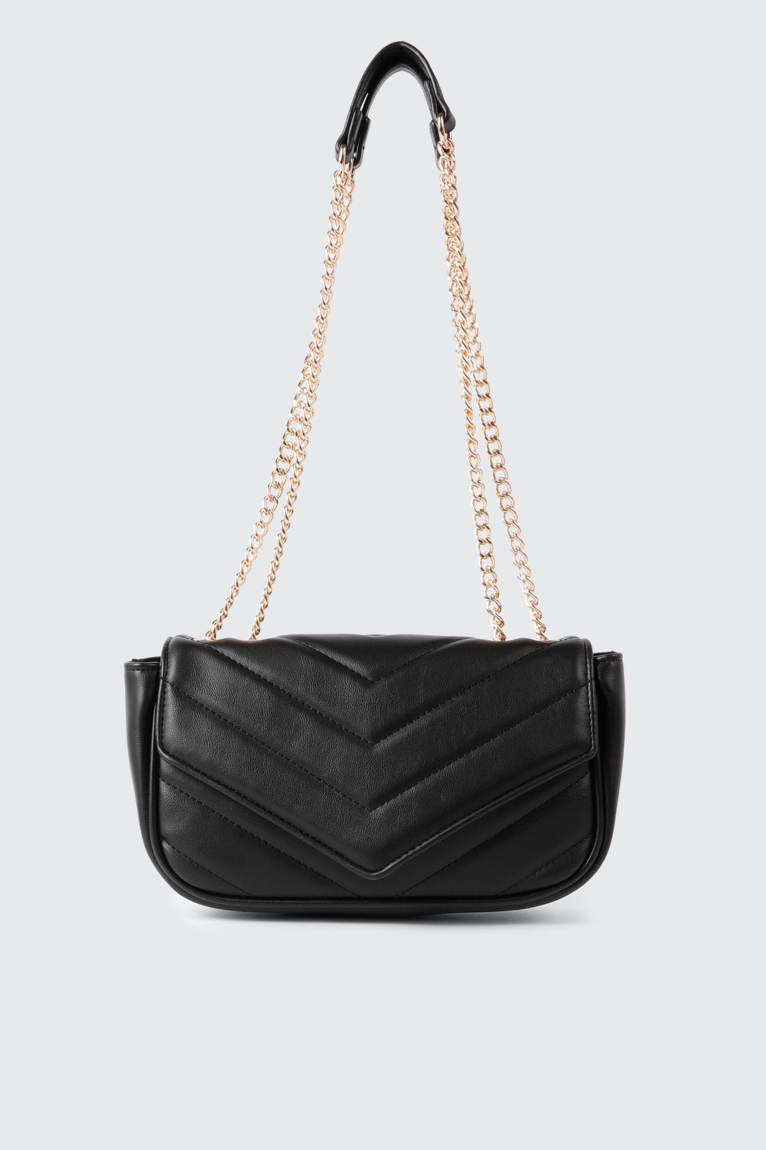 Smooth Faux Leather Crossbody Bag
