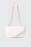 Smooth Faux Leather Crossbody Bag