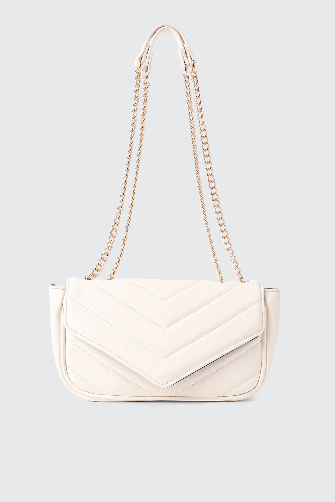 Smooth Faux Leather Crossbody Bag