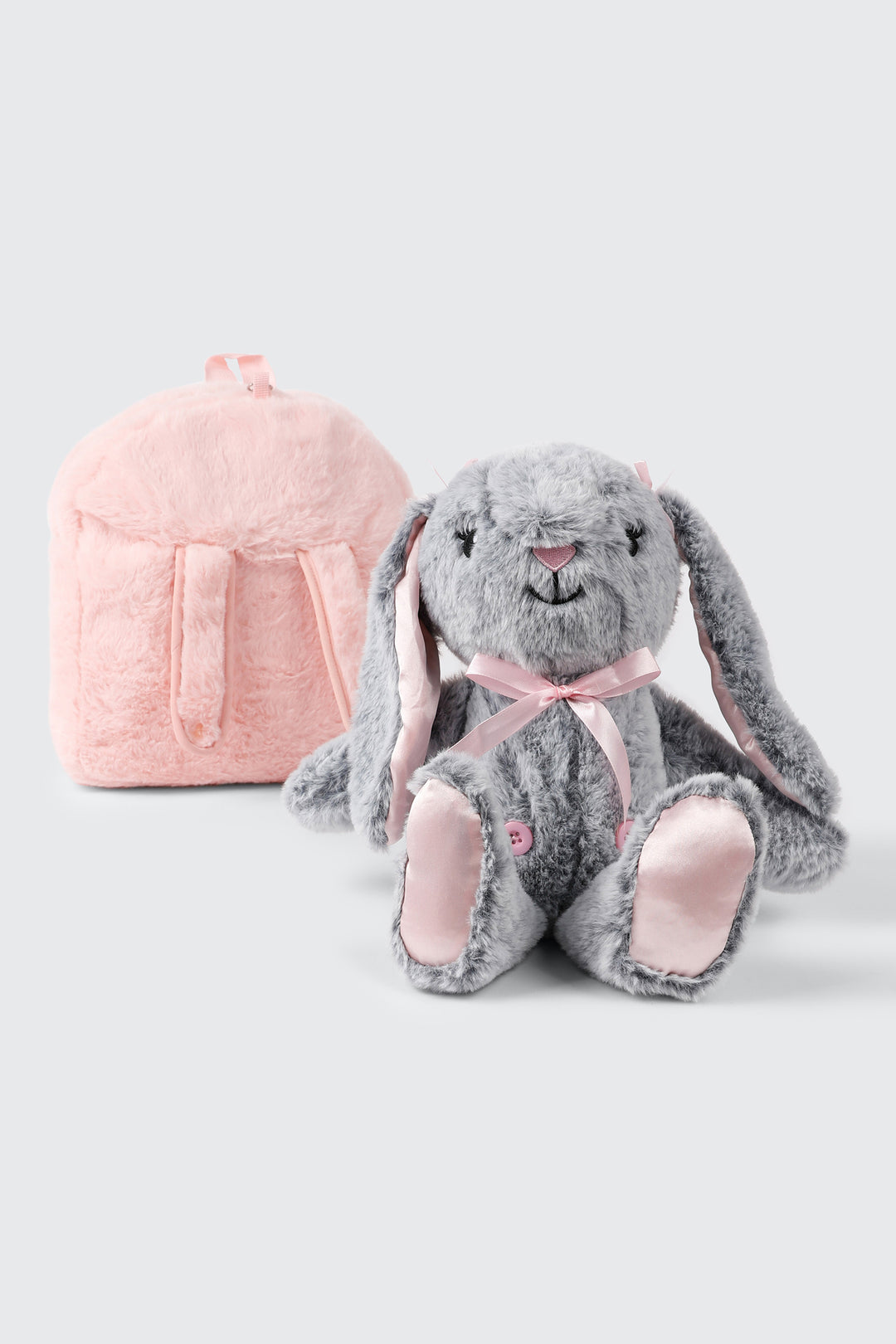 Sac à dos avec lapin en peluche
