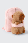 Sac à dos avec capybara en peluche