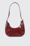 Faux Leather Shoulder Bag