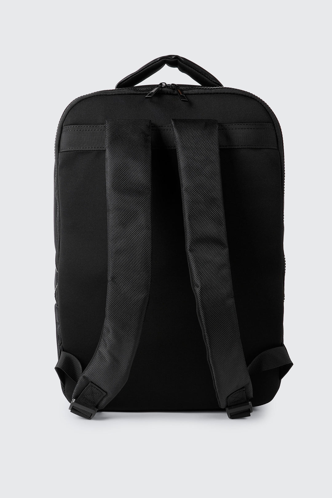 Sac à dos avec empiècements en toile
