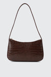 Croco Shoulder Bag