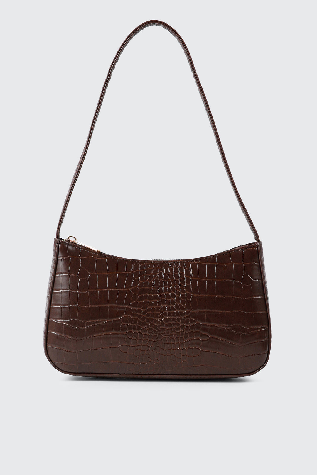 Croco Shoulder Bag