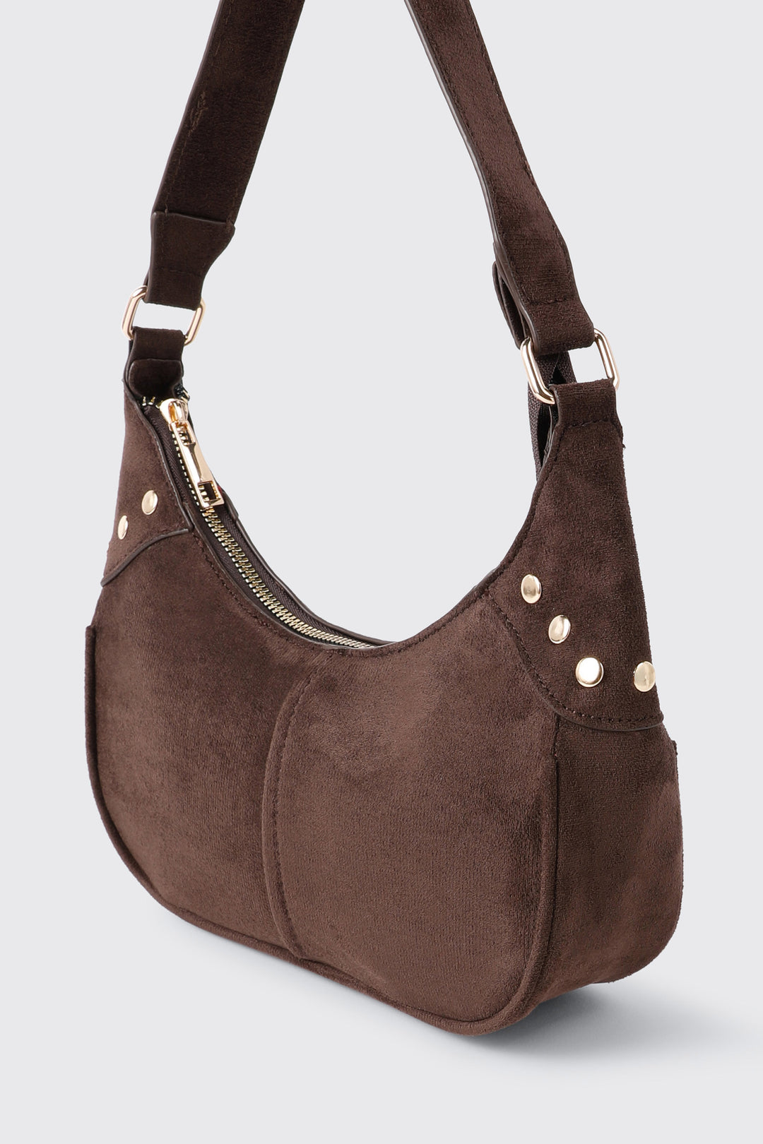 Sac d’épaule clouté en faux cuir | Ardene