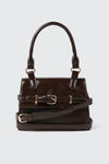 Buckle Detail Mini Handbag