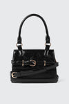 Buckle Detail Mini Handbag