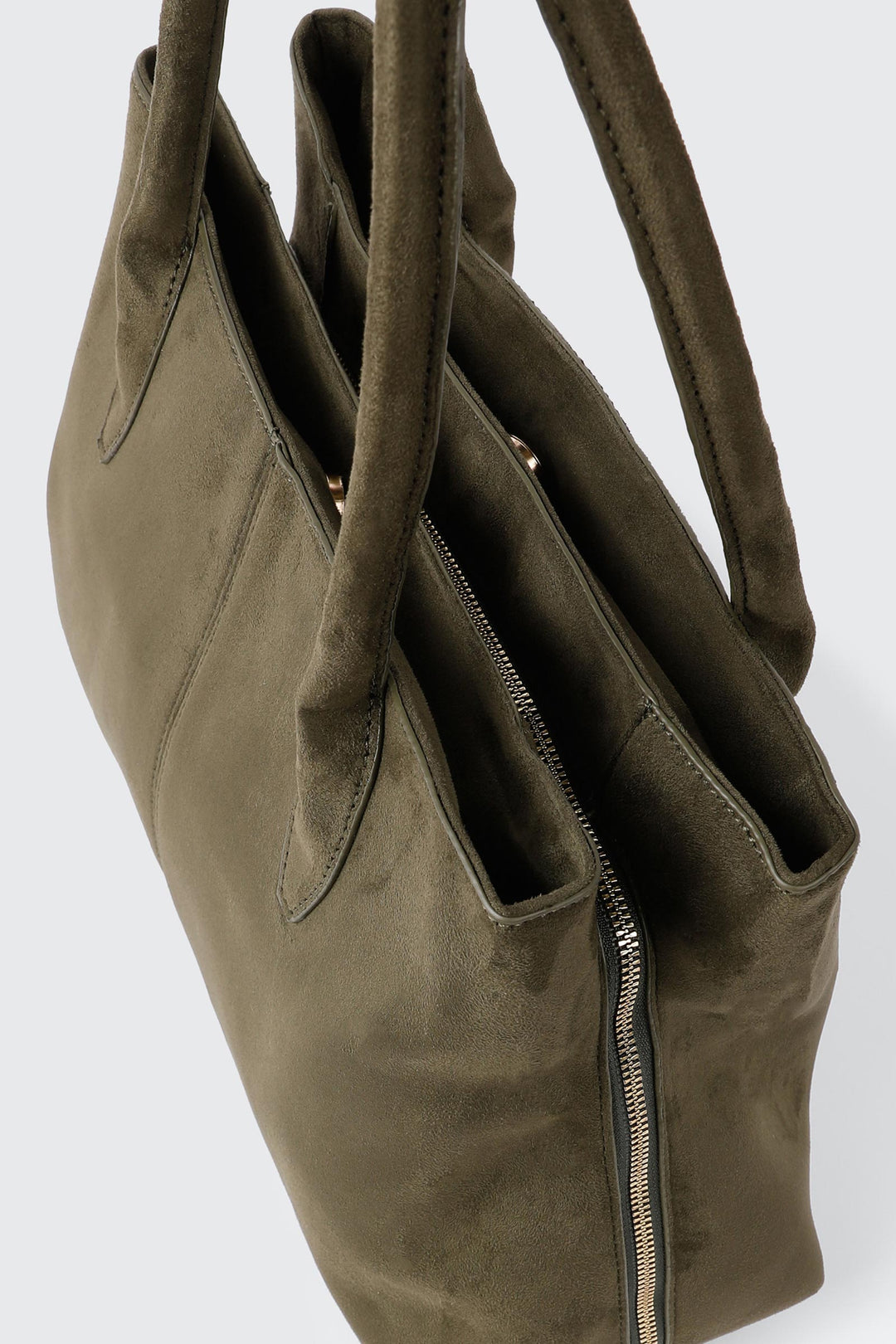 Sac fourre-tout en faux suede