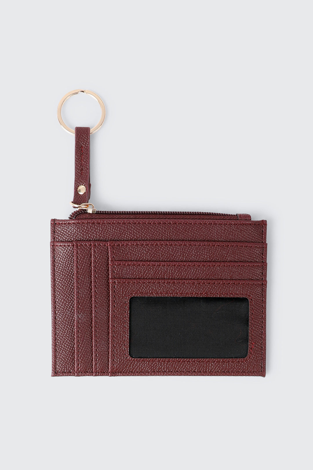 Faux Leather Card Holder Wallet