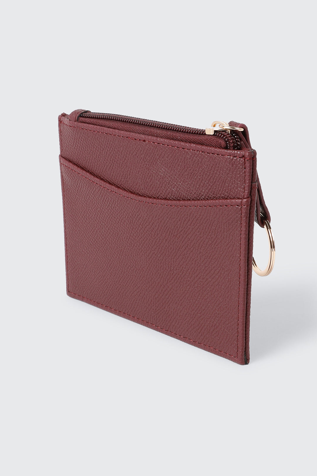 Faux Leather Card Holder Wallet