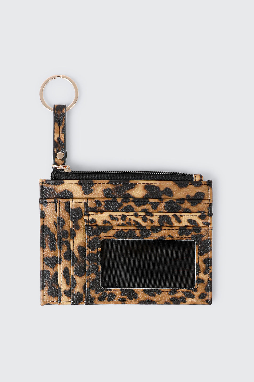 Faux Leather Card Holder Wallet
