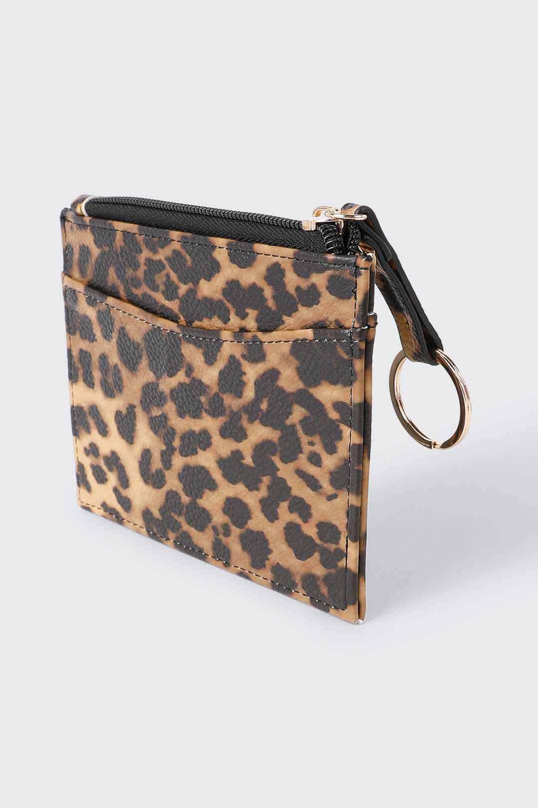 Faux Leather Card Holder Wallet