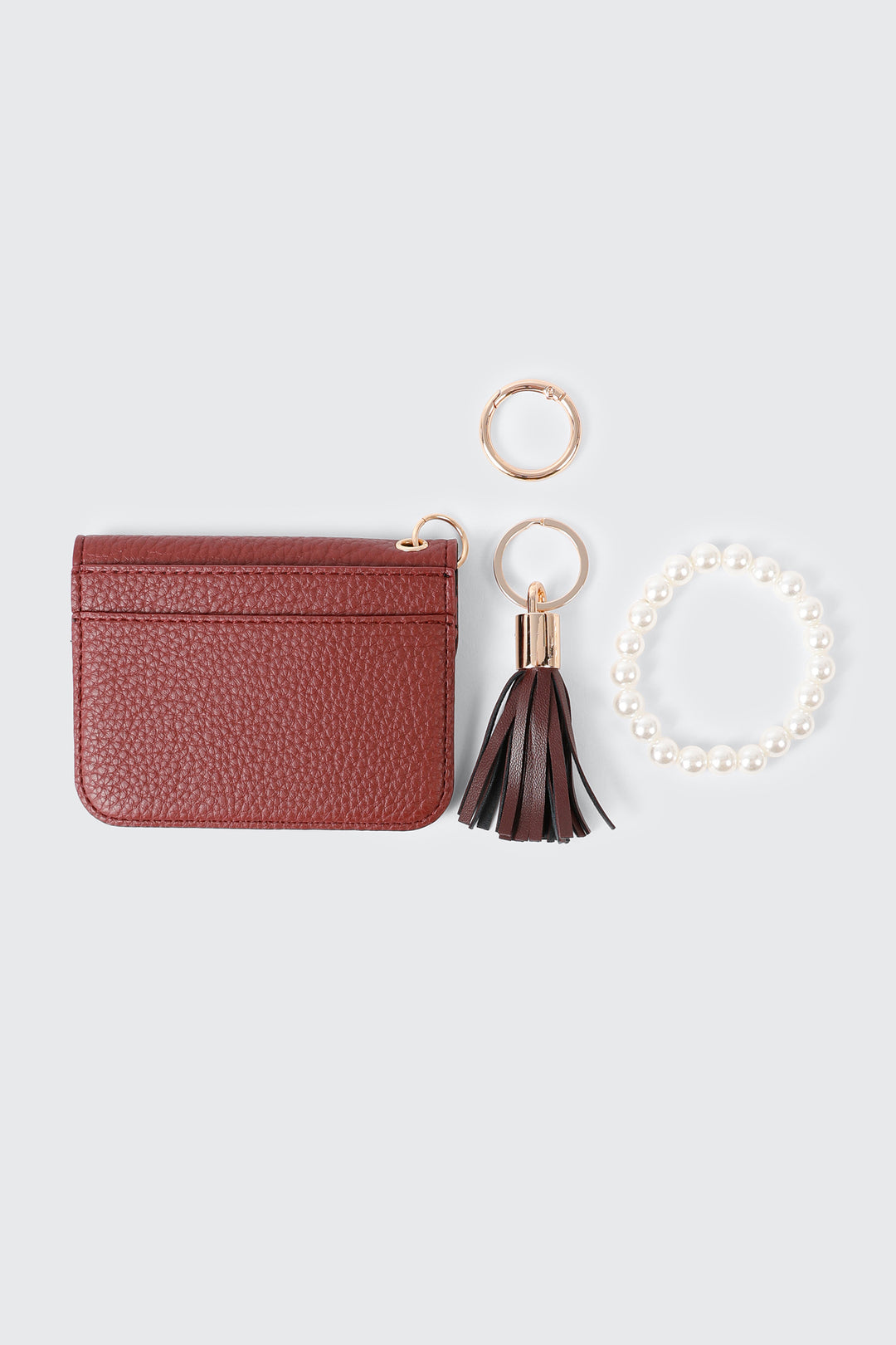 Pebbled Faux Leather Wallet