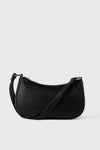 Faux Leather Shoulder Bag