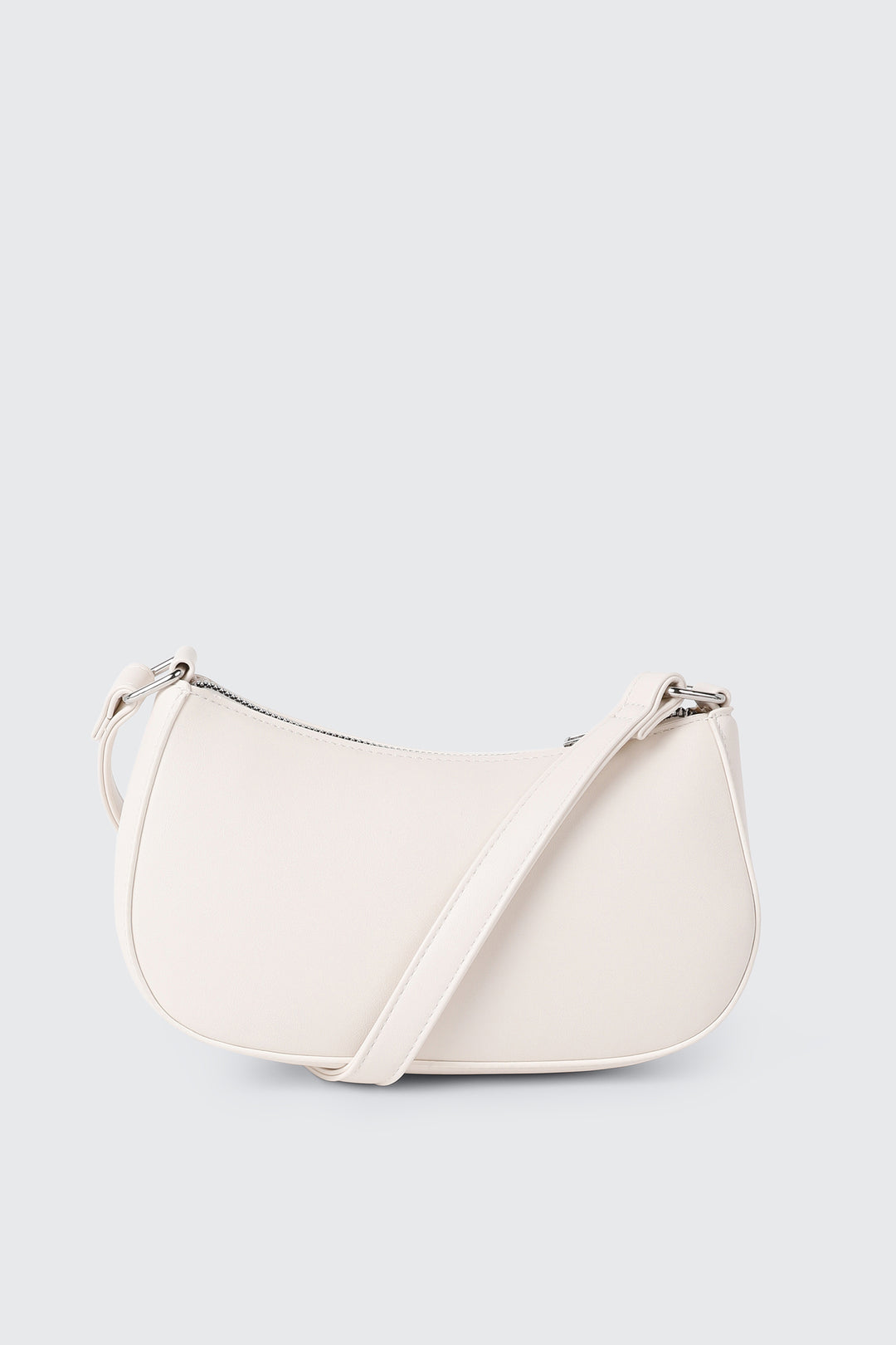 Faux Leather Shoulder Bag