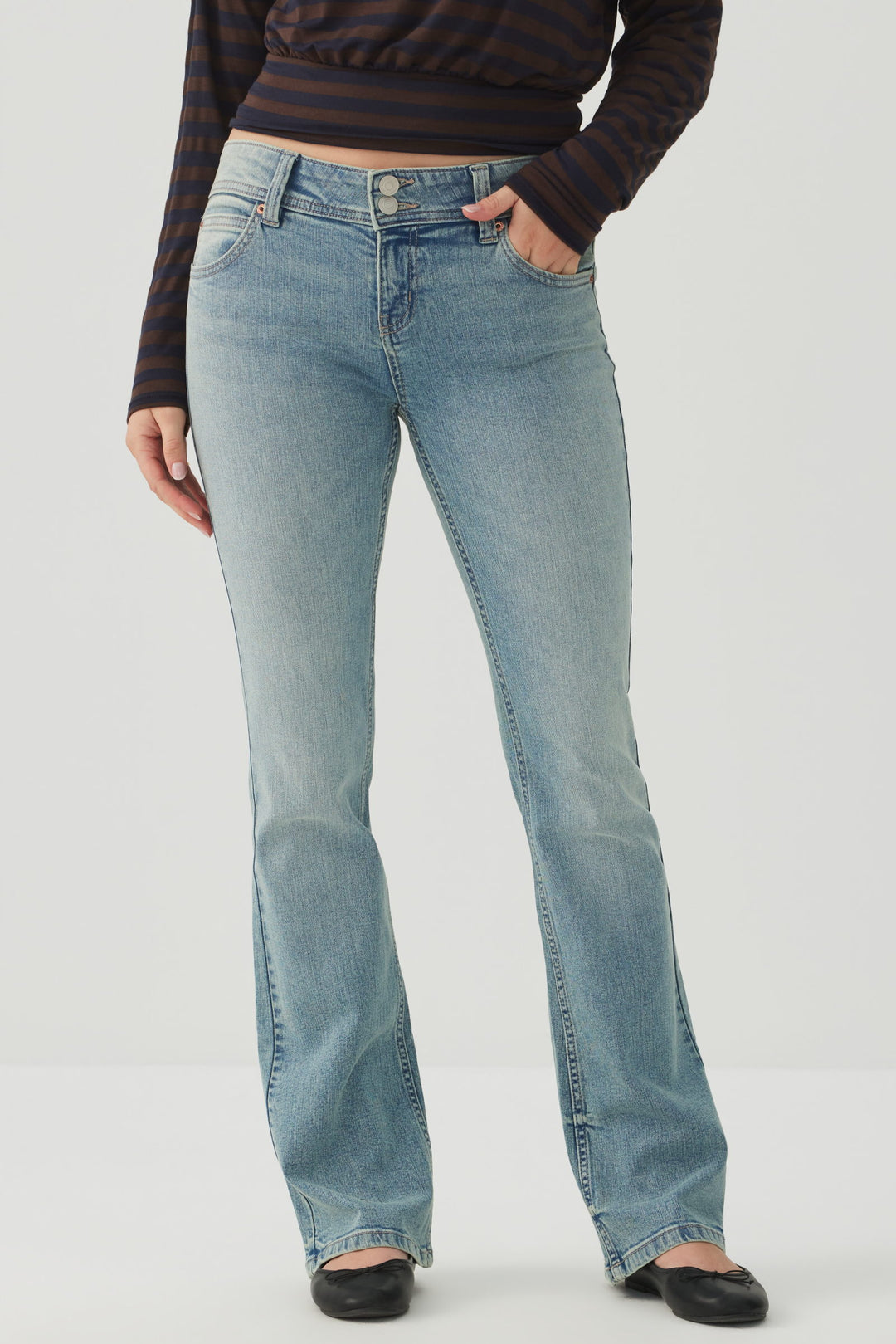 Outlaw Fit Low Rise Bootcut Jean