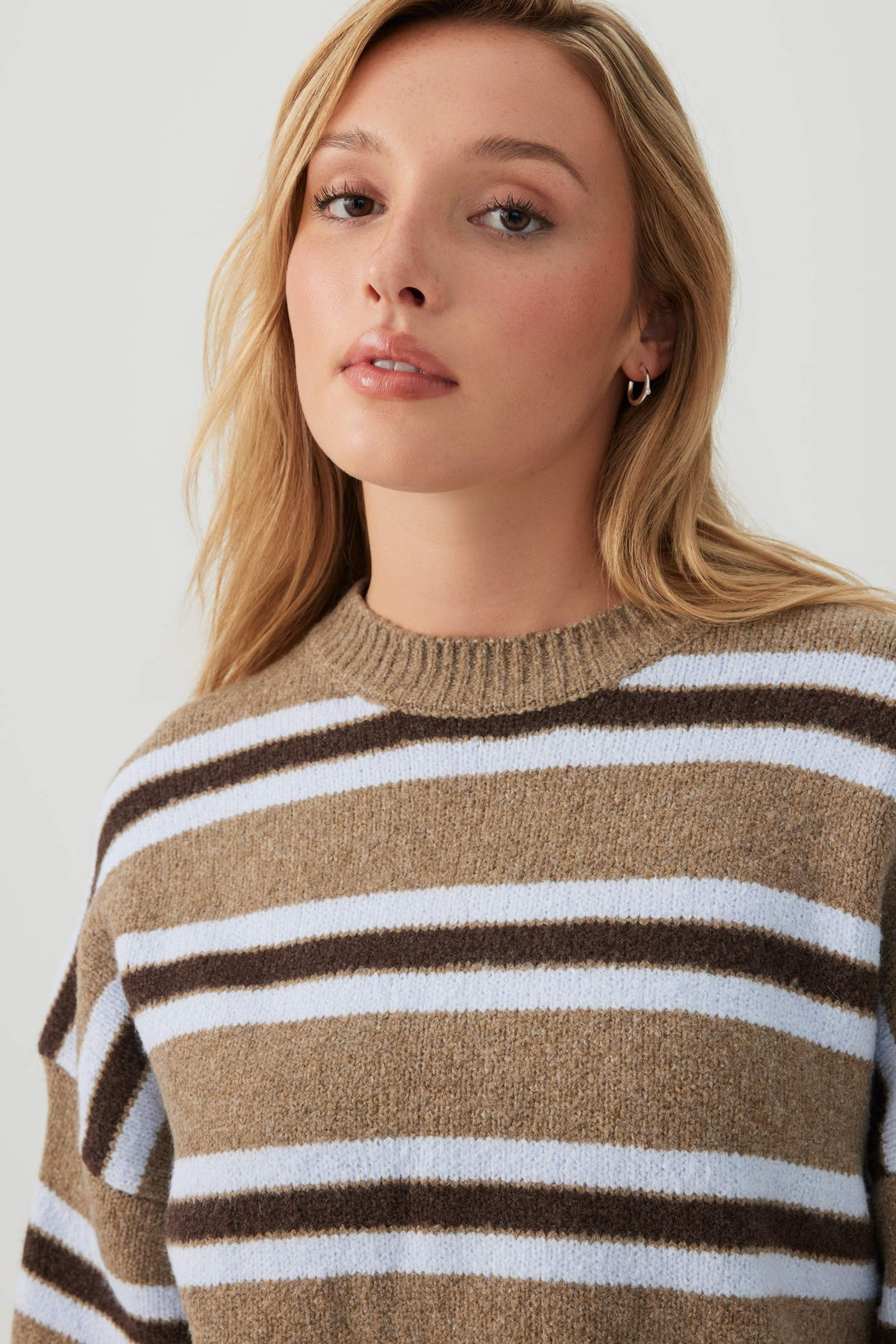 MODERAKNIT™ Oversized Striped Sweater
