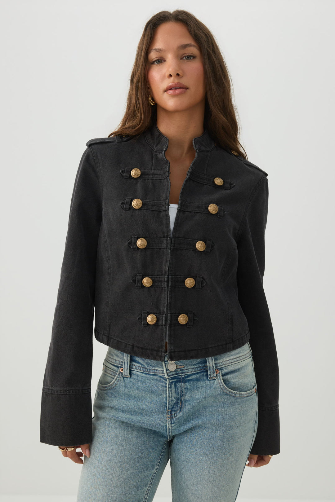 Military Style Cotton Jacket