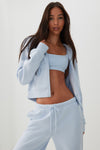 MADESOFT™ Fleece Short Zip Up Hoodie