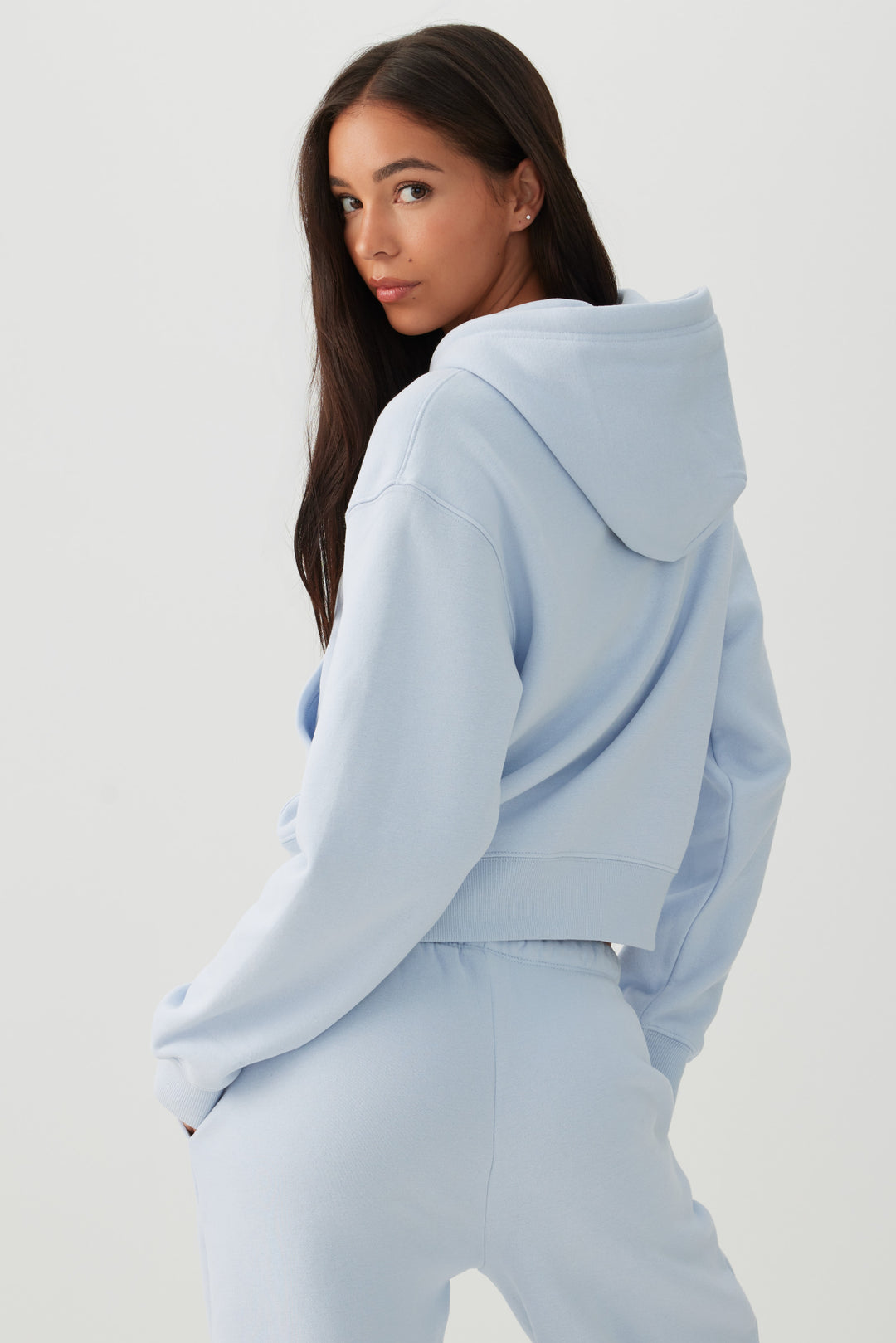 MADESOFT™ Fleece Short Zip Up Hoodie