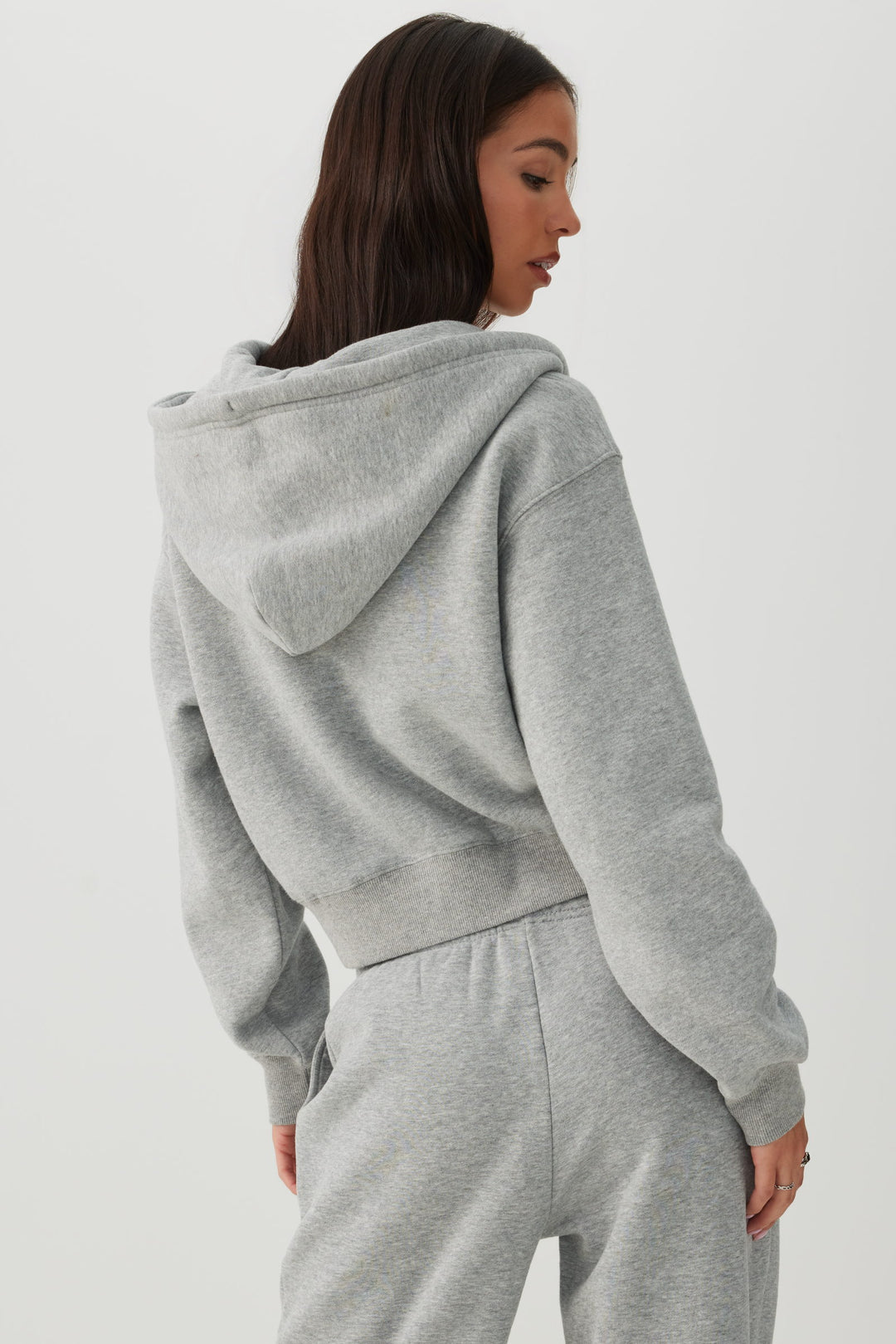 MADESOFT™ Fleece Short Zip Up Hoodie