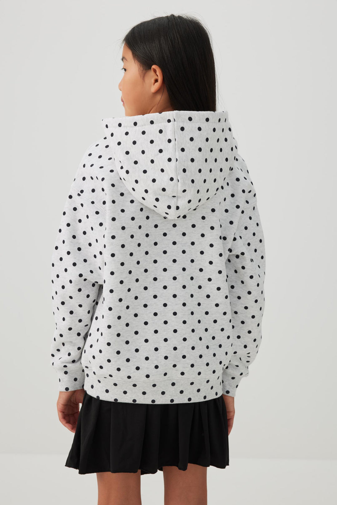 MADESOFT™ Fleece Polka Dot Hoodie