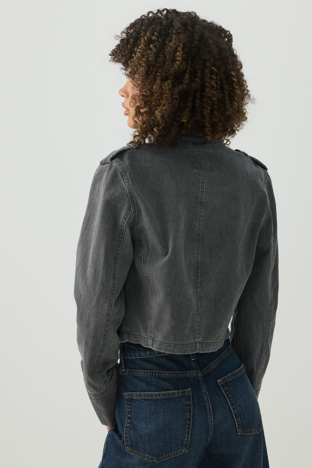 Military Style Cotton Jacket