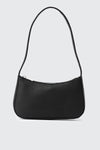 Faux Leather Shoulder Bag