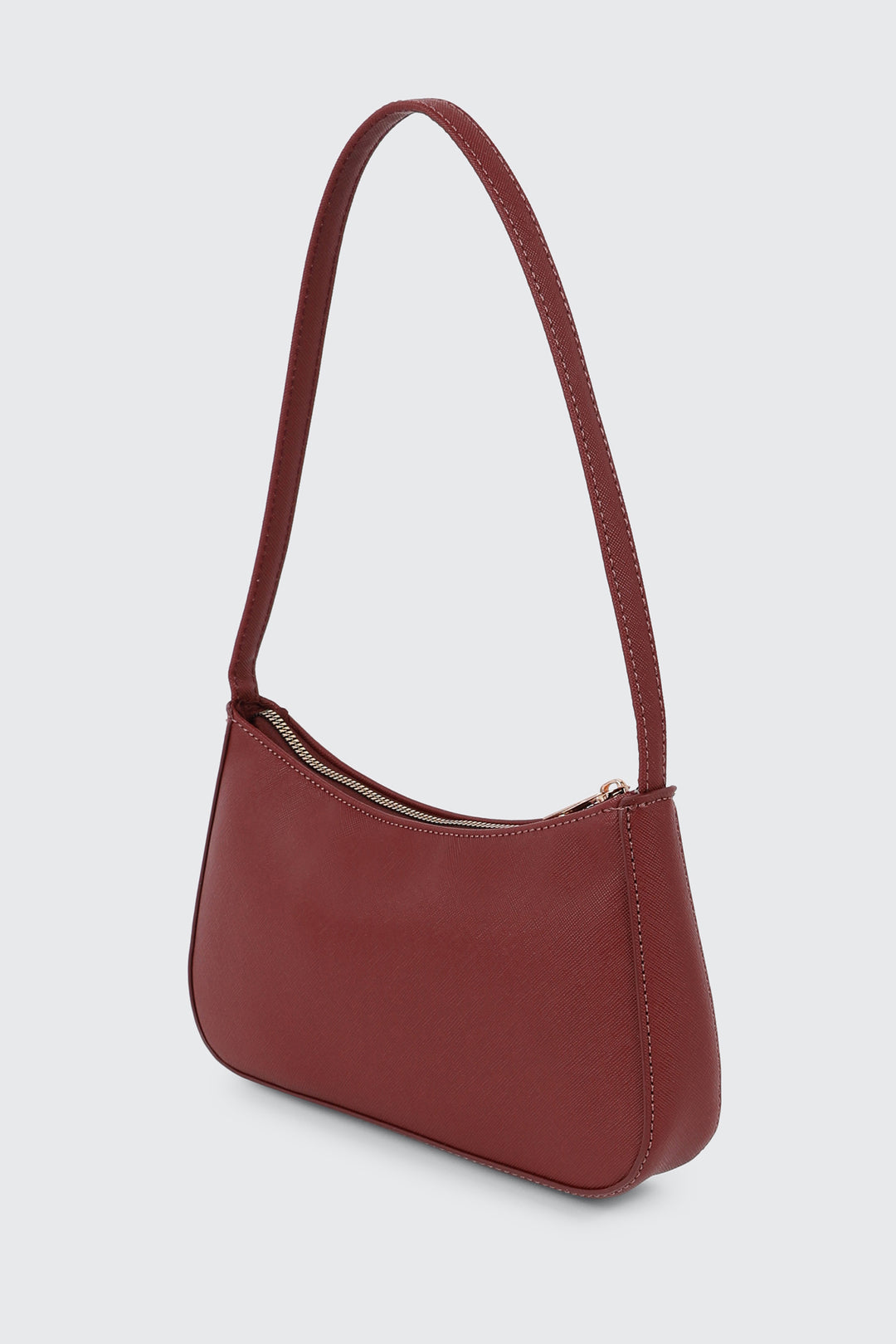 Faux Leather Shoulder Bag