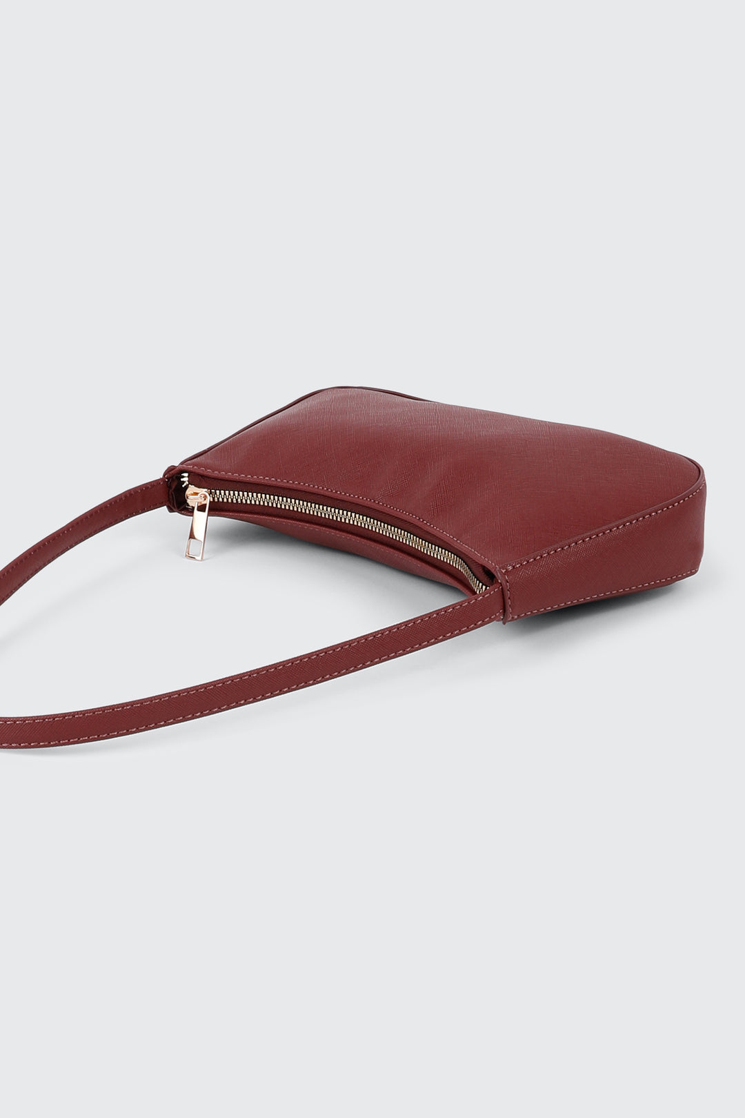 Faux Leather Shoulder Bag